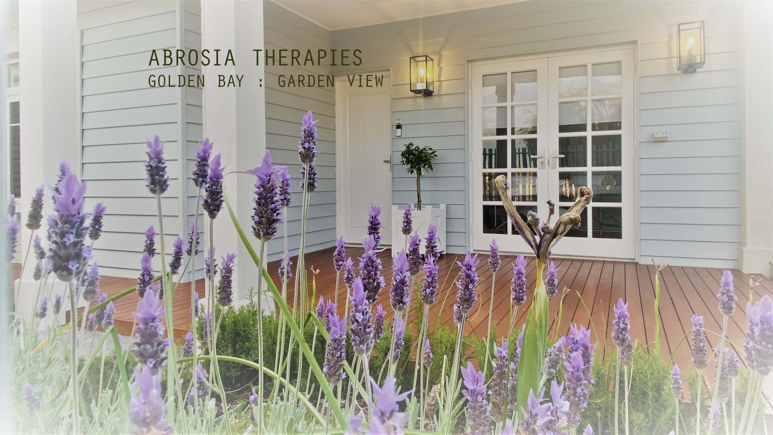 GOLDEN BAY FRONT PORCH & GARDEN